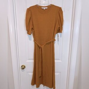 Emma & Michele brown wrap dress. Size XL. NWT